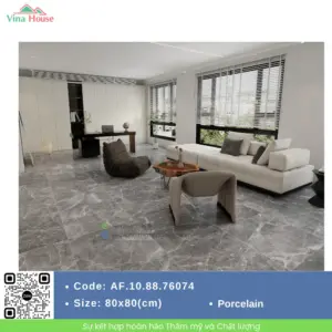 Gạch 80x80 APODIO AF.10.88.76074 Matt Tinh Thể