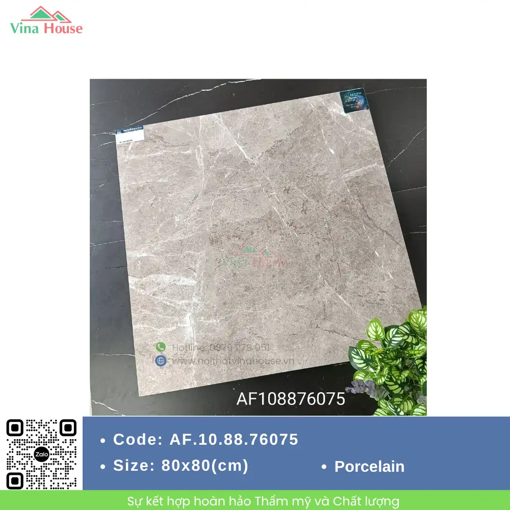 Gạch 80x80 APODIO AF.10.88.76075 Matt Tinh Thể
