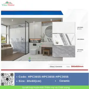 Gạch 30x60 Viglacera HPC3655-HPC3656