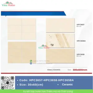 Gạch 30x60 Viglacera HPC3657-HPC3658