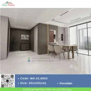 Gạch 60x120 APODIO MA.61.8003 Bóng Vi Tinh