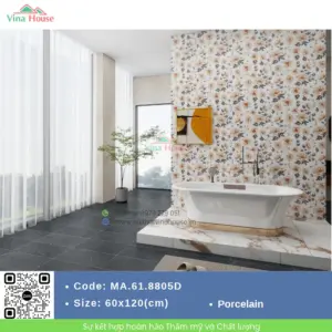 Gạch 60x120 APODIO MA.61.8805D Bóng vi tinh