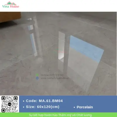 Gạch 60×120 APODIO MA.61.BM04 Bóng vi tinh