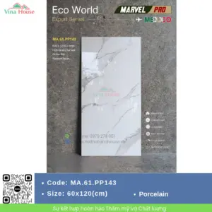 Gạch 60x120 APODIO MA.61.PP143 Bóng vi tinh