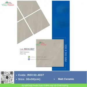 Gạch 30x30 Redstar REC33.4837 Matt