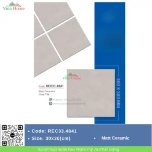Gạch 30x30 Redstar REC33.4841 Matt