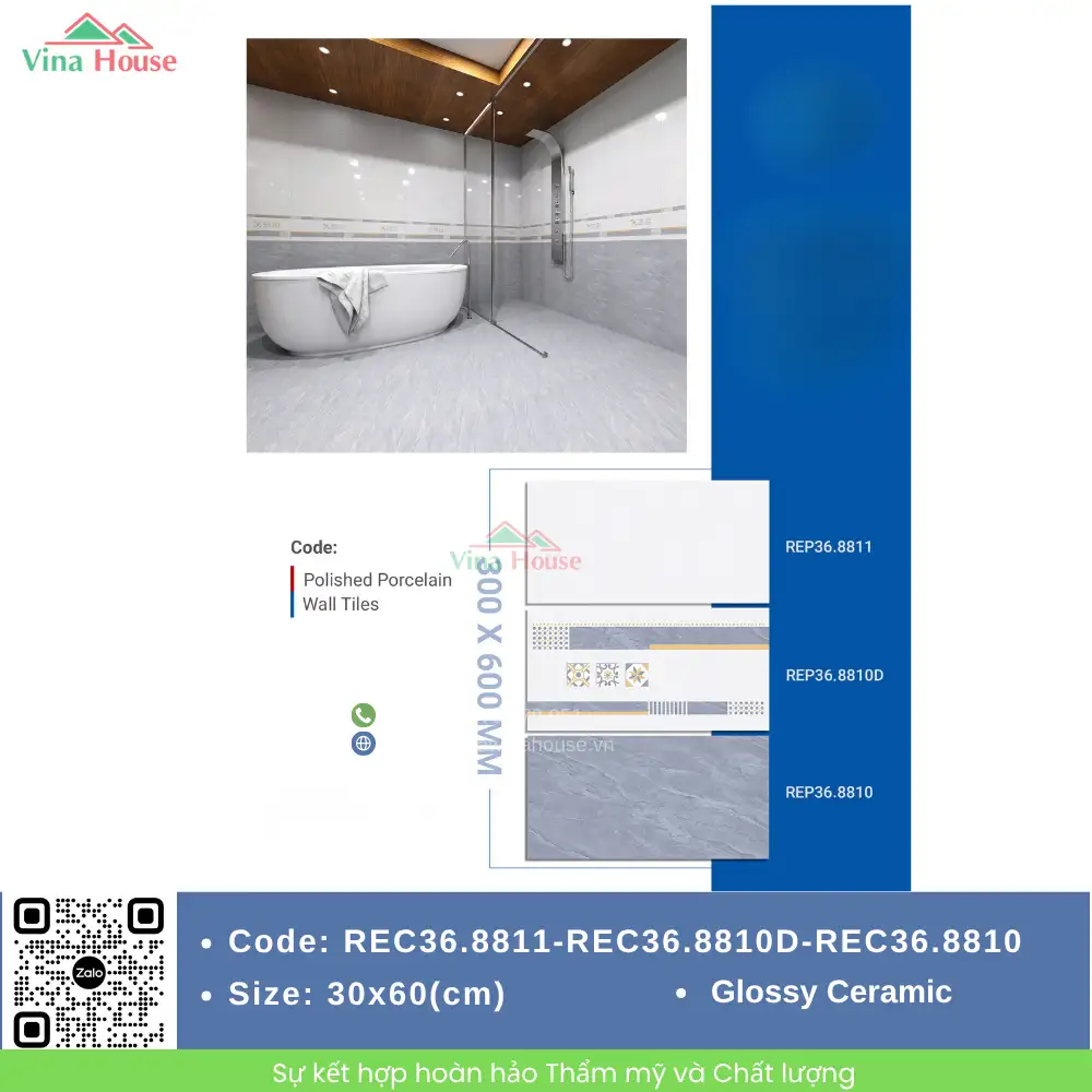 Gạch 30x60 Redstar REC36.8811-REC36.8810
