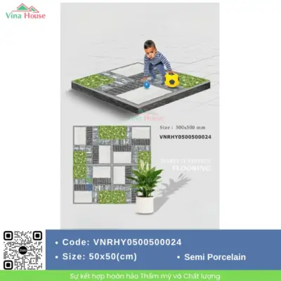 Gạch 50×50 Hoàng Gia VNRHY0500500024
