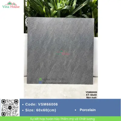 Gạch 60×60 VITALY VSM66006 Matt