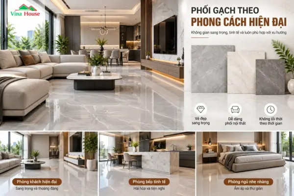Chọn Gạch Ốp Lát Sao Cho Đẹp? 5 Bí Quyết Giúp Ngôi Nhà Sang Trọng Và Không Lỗi Thời