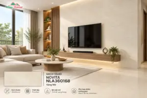 Gạch 30x60 NOVITA NLA360168 Vàng Mờ