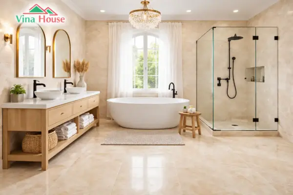 Thiết Bị Vệ Sinh Hiện Đại – Bí Quyết Nâng Tầm Không Gian Phòng Tắm Sang Trọng Và Tiện Nghi
