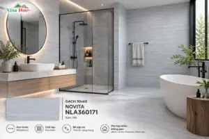 Gạch 30x60 NOVITA NLA360171 Xám Mờ
