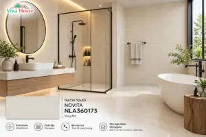 Gạch 30x60 NOVITA NLA360173 Vàng Mờ