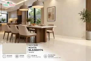 Gạch 30x60 NOVITA NLA360174 Vàng Mờ