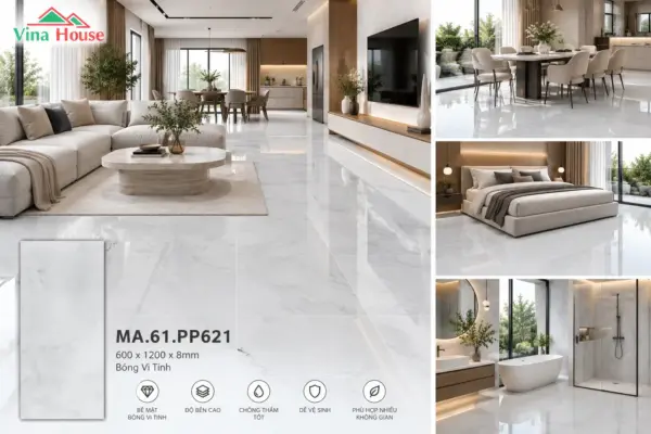 Gạch 60×120 APODIO MA.61.PP621 Bóng Vi Tinh