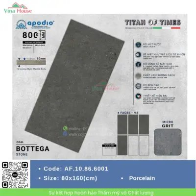 Gạch 80×160 Apodio AF.10.86.6001
