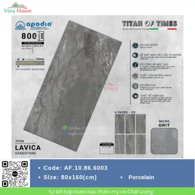 Gạch 80×160 Apodio AF.10.86.6003