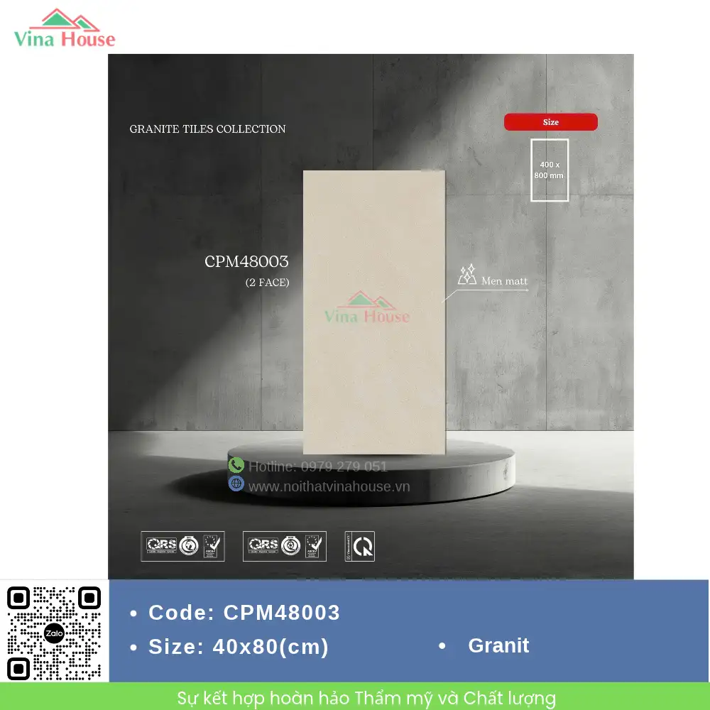 Gạch 40x80 TTC CPM48003