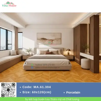 Gạch 60×120 APODIO MA.61.304 Vân Gỗ