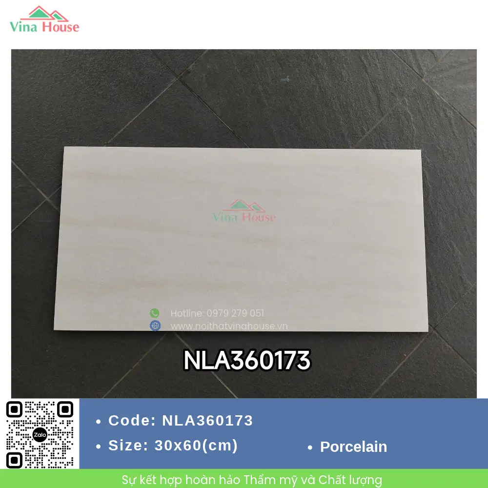 Gạch 30x60 NOVITA NLA360173 Vàng Mờ