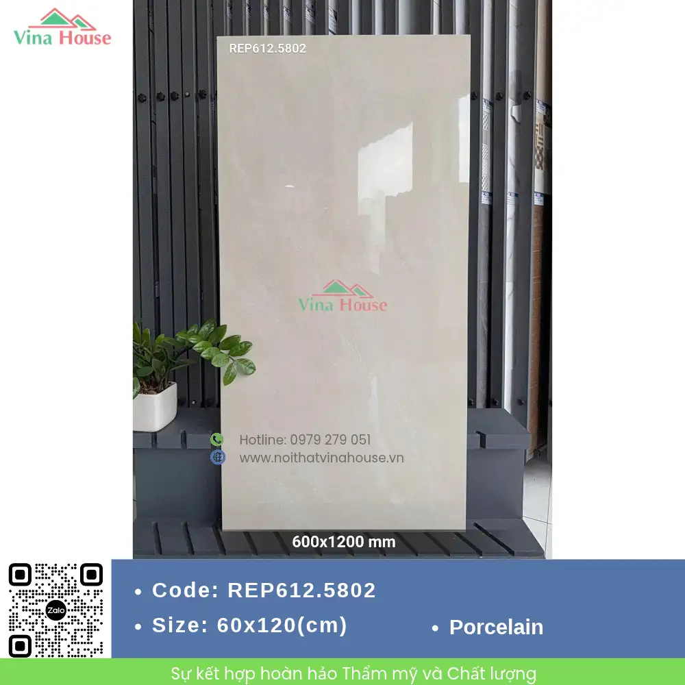 Gạch 60x120 Redstar REP612.5802 Bóng