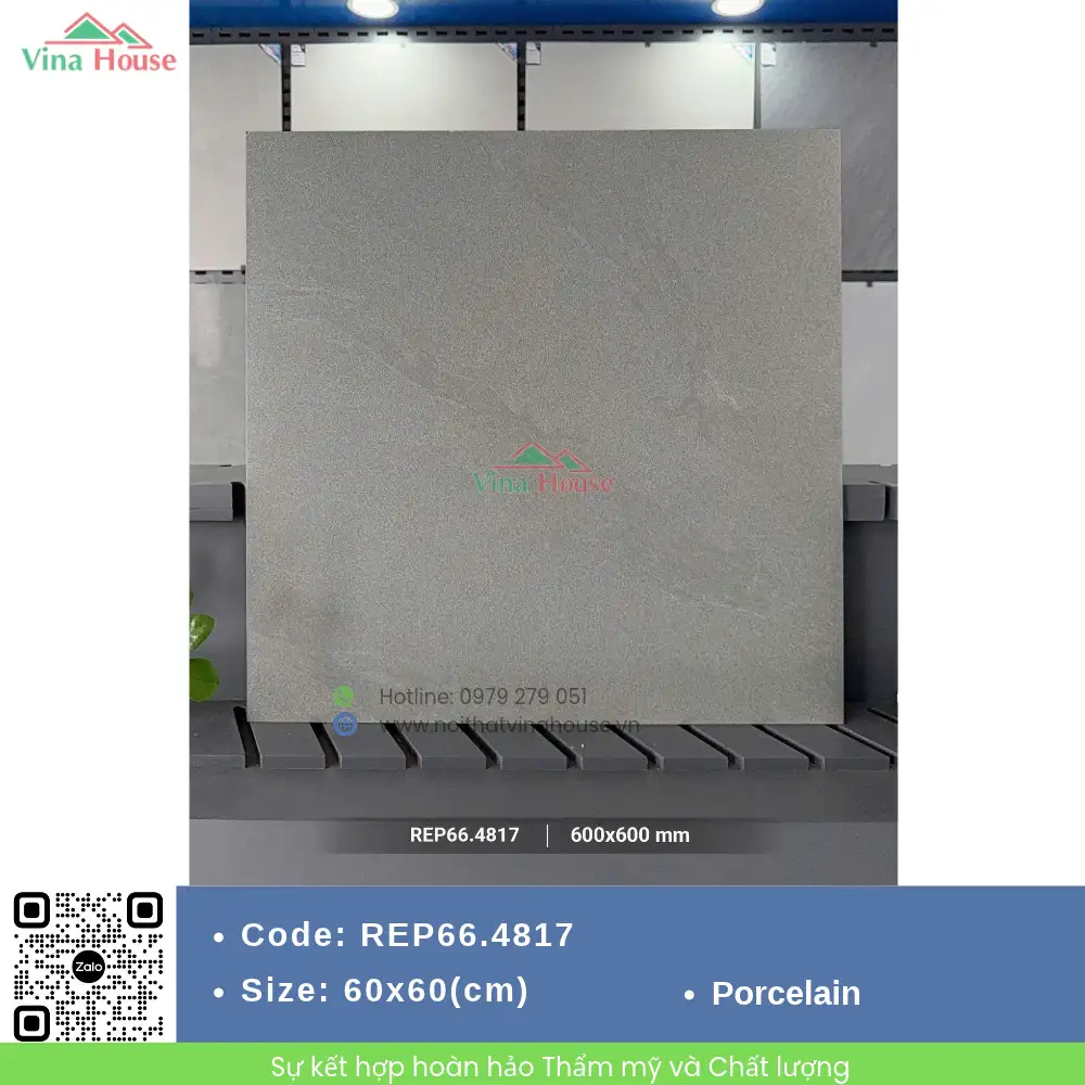 Gạch 60x60 Redstar REP66.4817 Xám