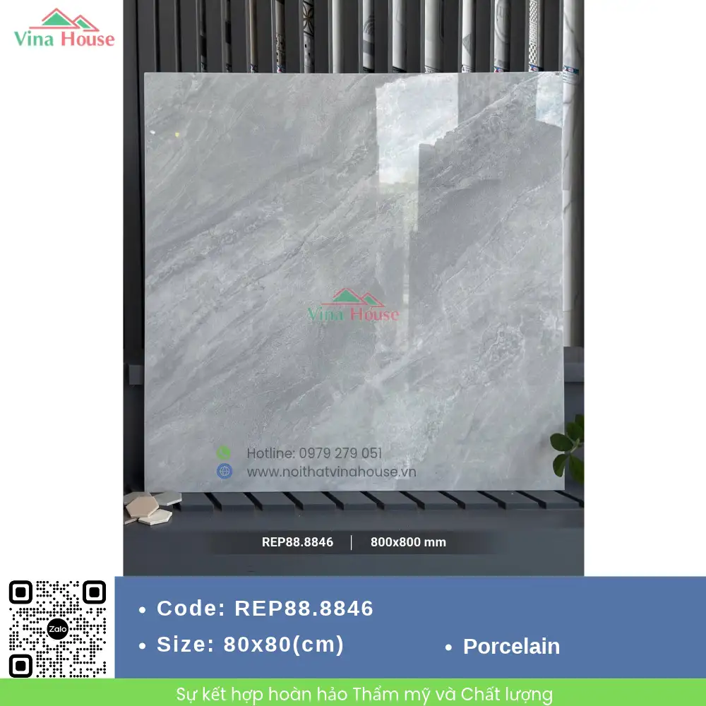 Gạch 80x80 Redstar REP88.8846 Bóng